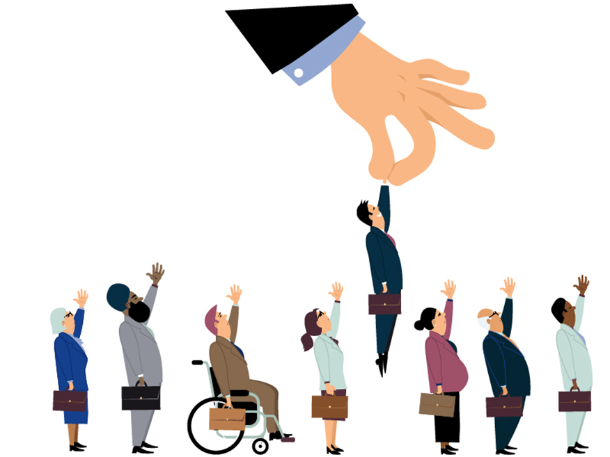 Opfer einer Diskriminierung