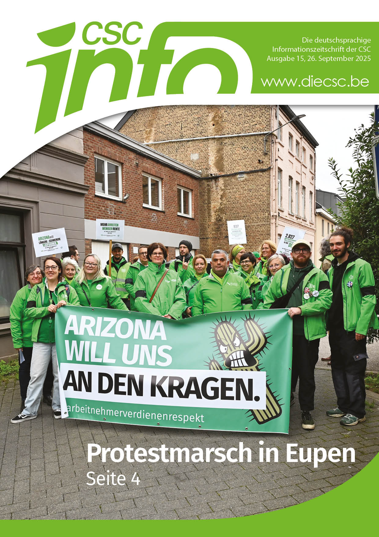 CSC Info 15 vom 26. September 2025 CSC Info 15 vom 26. September 2025