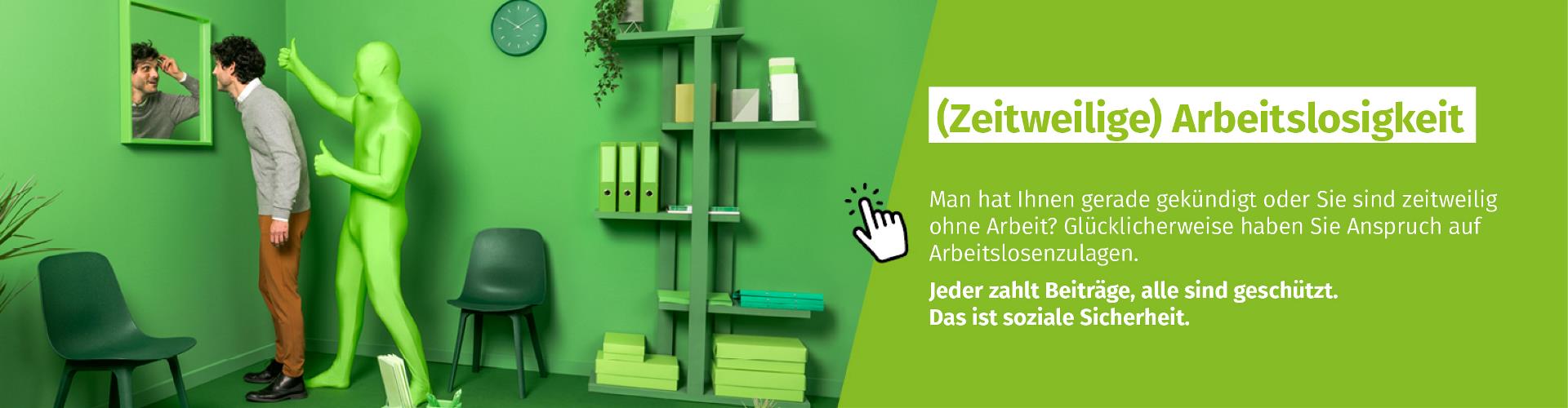 Man hat Ihnen gerade gekündigt oder Sie sind zweitweilig ohne Arbeit? Glücklicherweise haben Sie Anspruch auf Arbeitslosenzulagen. Jeder zahlt Beiträge, alle sind geschützt. Das ist die soziale Sicherheit.